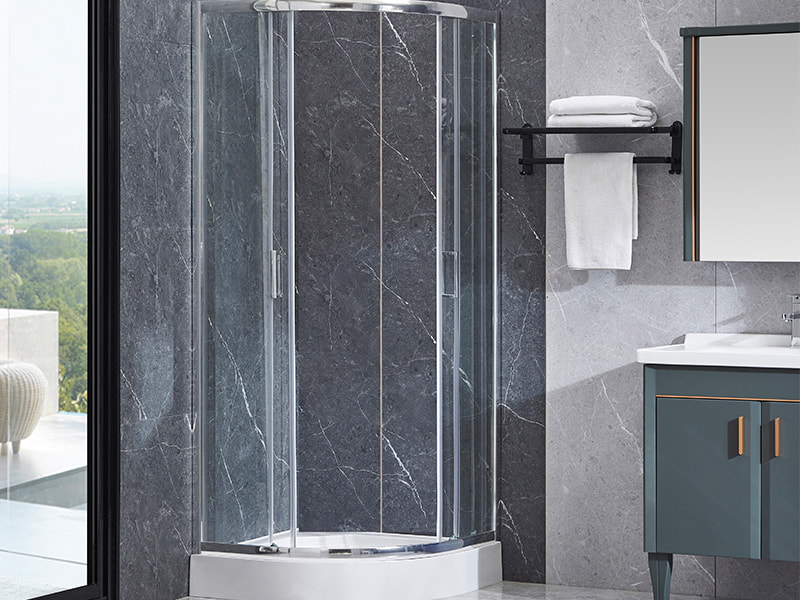 Próifíl Alúmanam SE Chrome Imfhálú Cith Sleamhnáin Do Seomra Folctha Próifíl Alúmanam SE Chrome Imfhálú Cith Sleamhnáin Do Seomra Folctha