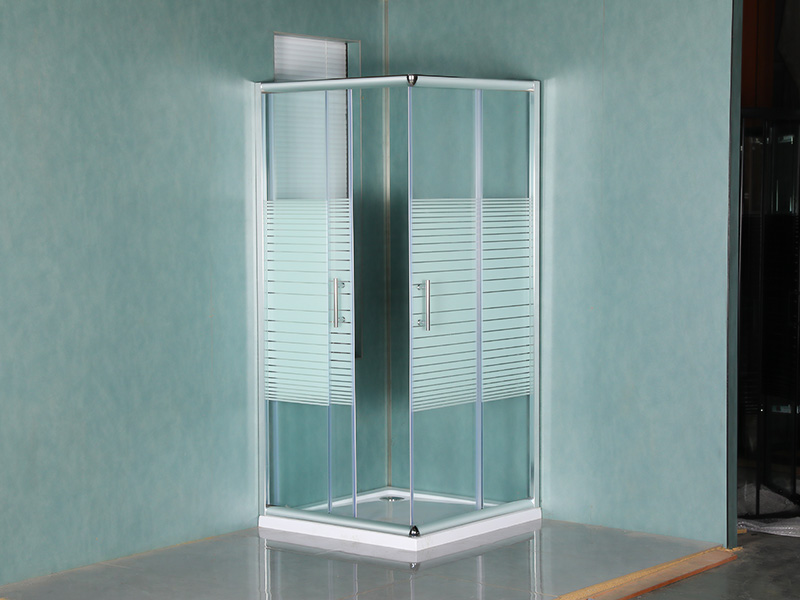 Poill Dúbailte SQ Láimhseálann Imfhálú Cith Sleamhnáin Frámaithe Cearnóg Poill Dúbailte SQ Láimhseálann Imfhálú Cith Sleamhnáin Frámaithe Cearnóg