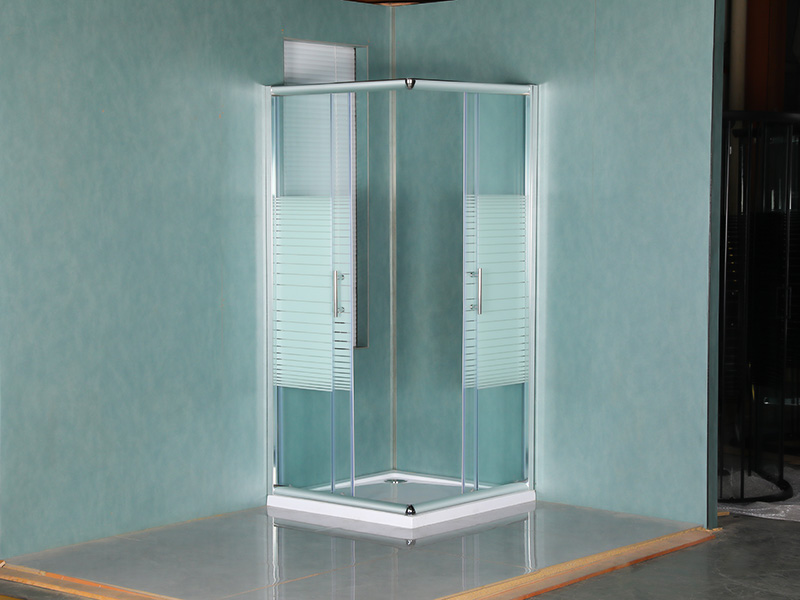 Poill Dúbailte SQ Láimhseálann Imfhálú Cith Sleamhnáin Frámaithe Cearnóg Poill Dúbailte SQ Láimhseálann Imfhálú Cith Sleamhnáin Frámaithe Cearnóg