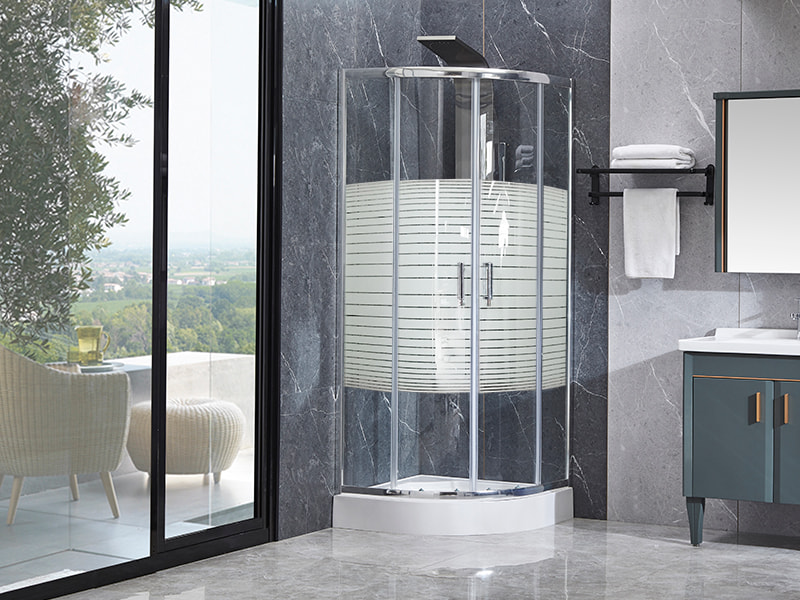 Próifíl Alúmanam SE Chrome Imfhálú Cith Sleamhnáin Do Seomra Folctha Próifíl Alúmanam SE Chrome Imfhálú Cith Sleamhnáin Do Seomra Folctha