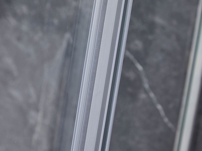 Próifíl Alúmanam SE Chrome Imfhálú Cith Sleamhnáin Do Seomra Folctha Próifíl Alúmanam SE Chrome Imfhálú Cith Sleamhnáin Do Seomra Folctha