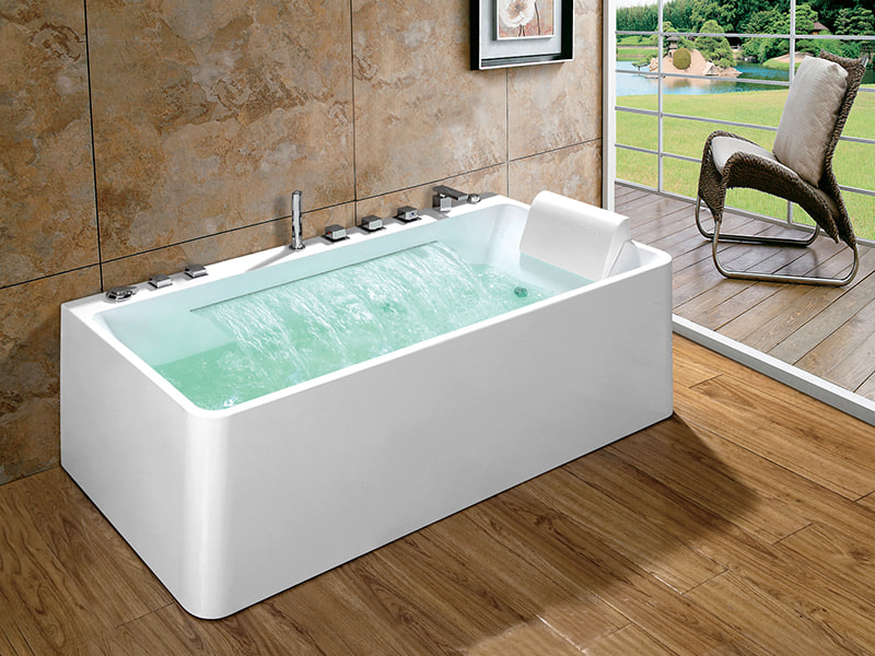 8680 Bathtub guairneáin uisce dronuilleogach faoi dhíon